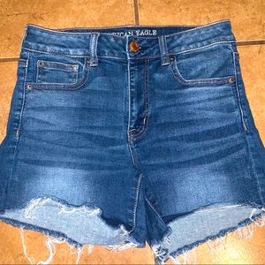 American Eagle blue jean shorts